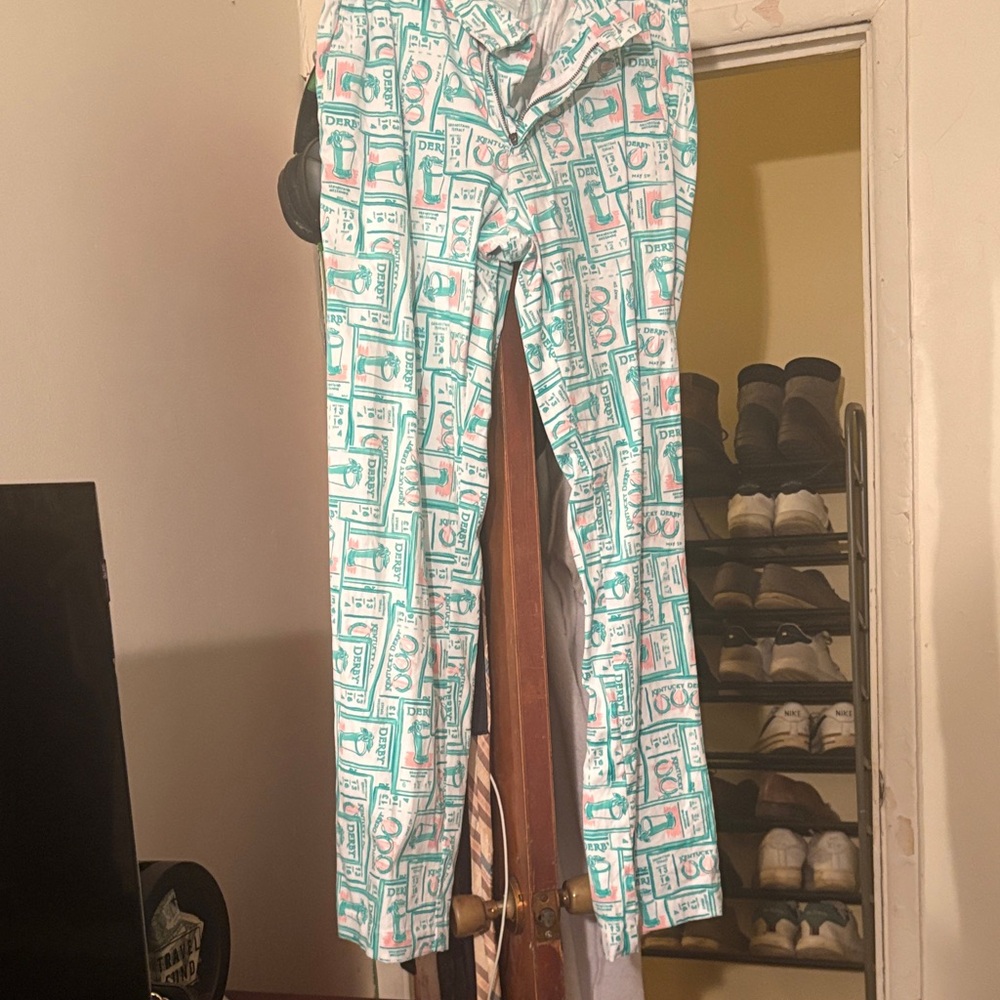 Men’s VINTAGE Kentucky Derby limited edition Vineyard Vine Pants. 32x32